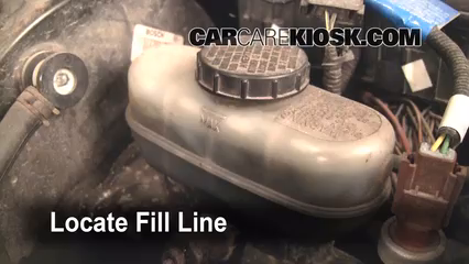 Add Brake Fluid: 1997-2004 Ford F-150 - 1999 Ford F-150 XLT 4.6L V8